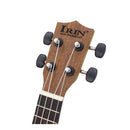 17inch Ukulele 4 String Hawaiian Guitar with Storage Bag Novelty Gift for Girls Girlfriend Coffee Color