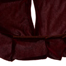 Pleuche Piano Stool Chair Cover for Piano Parts Accessories Claret