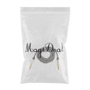 3.5mm M To M Aux Cable Car Audio Stereo Cord For Headphones Speaker Black