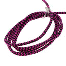1m Nylon Audio Cable 3.5mm To 3.5mm Aux Cable M To M For Car Stereo Rosered
