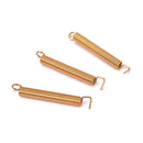 3 Pieces Electric Guitar Tremolo Bridge Springs for Floyd Rose Bridge Accessory Golden