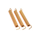 3 Pieces Electric Guitar Tremolo Bridge Springs for Floyd Rose Bridge Accessory Golden