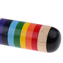 1 Piece Wooden Rainstick Rainmaker Wooden Colorful Rain Stick for Babies