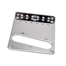 Durable Guitar Bridge Plate Pickup Mount Hole for Tele TL Electric Guitar Parts Chrome