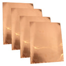 4 Pieces Guitar Copper Foil Tape EMI Shielding Tape for Electrical Repair 30x22.5cm