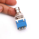 5pcs 3PDT Electric Guitar Effects Pedal Box Stomp Foot Switch True Bypass with Solder Terminals Block