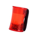 Plastic Sand Shaker Hammer Rhythm Finger Ring for Guitar Ukulele Bass Parts Red