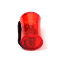 Plastic Sand Shaker Hammer Rhythm Finger Ring for Guitar Ukulele Bass Parts Red