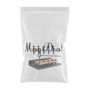 1 Set 4-String Guitar Saddle Bridge for Cigar Box Guitar/Bass Guitar/Ukulele Accessory String Space 14.1mm