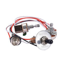 Guitar Pre-wired Harness with Toggle Switch Alpha B500K Potentiometer for Electric/Cigar Box Guitar DIY Parts