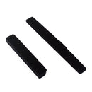 1 Set Ebony Slotted 6 String Guitar Saddle Nut for Classical Guitar DIY Parts Black