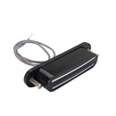 Durable Dual Hot Rail Humbucker Pickup Black for Mandolin/Cigar Box Guitar DIY Parts