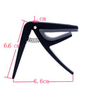 Single-handed Ukulele Capo Tune Clamp Key Trigger for Ukulele Small Guitar Parts