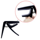Single-handed Ukulele Capo Tune Clamp Key Trigger for Ukulele Small Guitar Parts