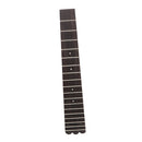 Rosewood 18 Frets Ukulele Fretboard Luthier Tool Replacement Accessory White Point