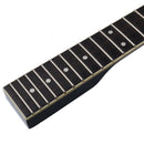 Durable Wooden Guitar Neck Fretboard 22 Fret DIY Black for Gibson LP Electric Guitar Accessory