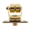 Upright Piano Caster Dual Wheel with 360 Degree Top Plate for Piano Parts Accessories