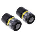 2x Black Dynamic Microphone Mic Core Cartridge for Handheld Microphone Parts