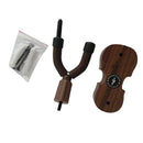 Violin Wall Hanger Studio Wall Mount with Bow Holder Peg for Musical Lovers