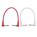 6 Pieces Guitar Effect Pedal Cable Musical Instrument Parts for Guitar Parts 11.81inch