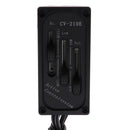 1 Set CV-210E Violin Cello Passive Pickup Piezo Violin Accessory Black