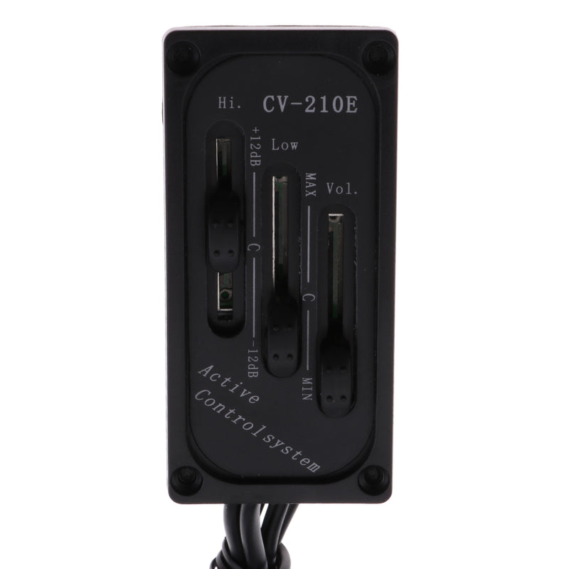 1 Set CV-210E Violin Cello Passive Pickup Piezo Violin Accessory Black