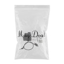 Fienst Replacement Ukulele Piezo Pickup Preamp for Wood Guitar/Ukulele Parts Black