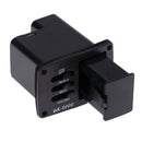 Fienst Replacement Ukulele Piezo Pickup Preamp for Wood Guitar/Ukulele Parts Black