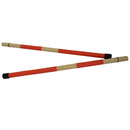 1 Pair Classic Wood Drum Sticks Retractable Drumsticks Brush Set with Storage Bag for Music Lover Gift