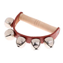 Orff Musical Precussion Instrument Wooden Handle Rattle For Kids