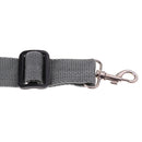 Durable DIY Nylon Snare Drum Sling Strap Belt Gray Bass Drum Neck Strap with Hook 70-135cm