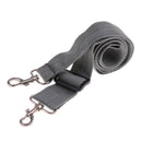 Durable DIY Nylon Snare Drum Sling Strap Belt Gray Bass Drum Neck Strap with Hook 70-135cm