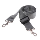 Durable DIY Nylon Snare Drum Sling Strap Belt Gray Bass Drum Neck Strap with Hook 70-135cm