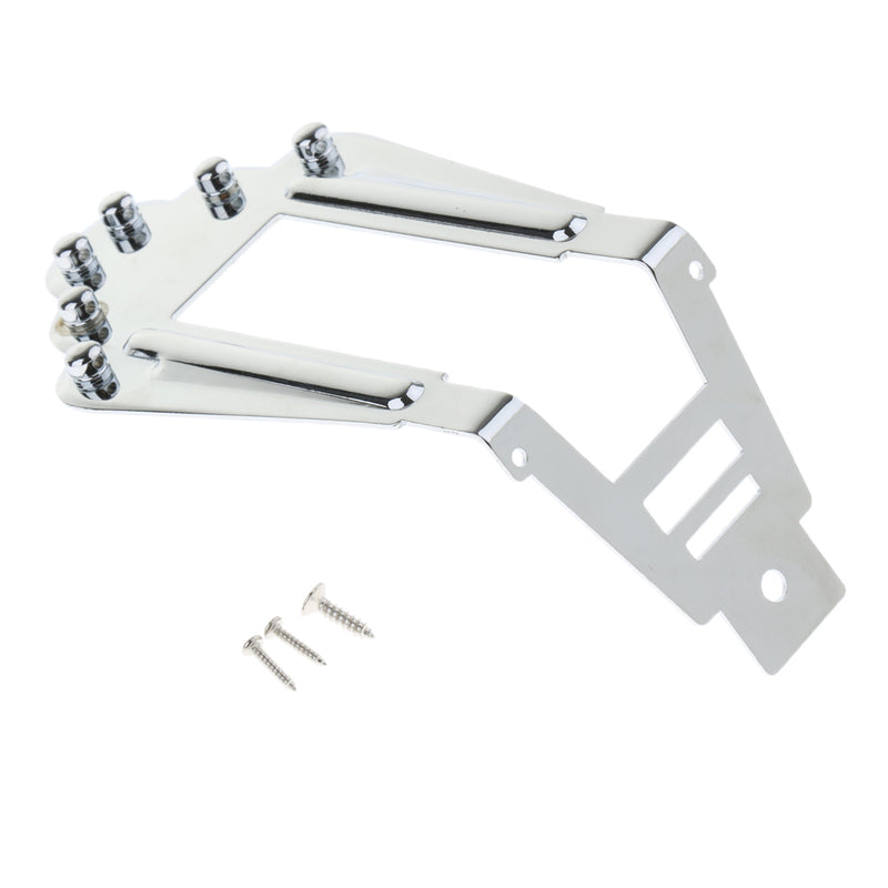 1 Set Metal Guitar Bridge Tailpiece with Screws for Jazz Electric Guitar Parts