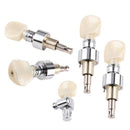Banjo Instrument Parts Machine Head Tuners Tuning Pegs for 5-String Banjo 5x