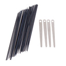 Durable 1 Set Metal Leaf Springs+Spring Needles for Saxophone Replacement Parts