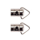 2 Pieces Large Banjo Strap Hooks Tailpiece Attached Musical Instrument Parts for Banjo Guitar
