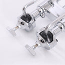 Zinc Alloy Double Tom Holder Stand for Drum Set Accessories