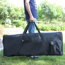 Black 76 Key Keyboard Electronic Piano Keyboard Gig Bag with Portable Adjustable Strap
