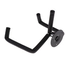 Universal Metal Guitars Horizontal Wall Mount Hanger Stand for Shop Studio Music School Training Center