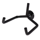 Universal Metal Guitars Horizontal Wall Mount Hanger Stand for Shop Studio Music School Training Center