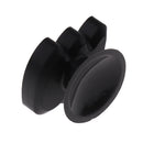 Durable Silicone Guitar Bass Banjo Plectrums Picks Holder with Suction Cup Black