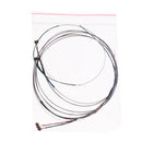 1 Set Spruce Wood Unfinished 4/4 Size Violin DIY Kits Fiddle Material Gift for Kids Friends