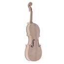 1 Set Spruce Wood Unfinished 4/4 Size Violin DIY Kits Fiddle Material Gift for Kids Friends