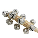 Lightweight Wooden Hand Bell Hand Rhythm Percussion Toy for Children