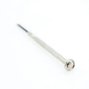 Durable Metal Woodwind Instrument Screwdriver for Flute Clarinet Saxophone Repair Tool Silver