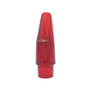 Finest Replacement Clear Red Alto Saxophone Mouthpiece E-Flat Sax Parts Clean Tone 90 x 30mm