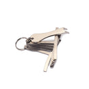 Set of 9 Stainless Steel Understring Radius Gauge with Pin Puller for Guitar Bass Setup Tool