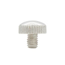 Pack of 5 Metal Mount Fix Screws for Trumpet Sliding Finger Ring Parts Silver