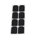 8 Pieces Soprano Sax Reduce Vibration Pads Woodwind Instrument Parts 0.3mm 1.06x0.79x0.01inch